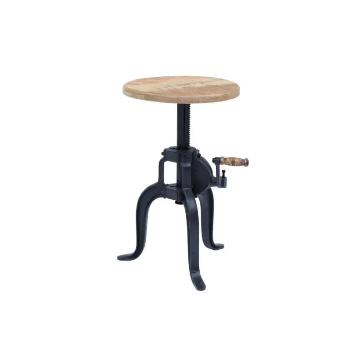 Carter Cast Iron Crank Table - Image 2