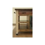 1 Drawer, 1 Mesh Door Kitchen Island - Antique - Image 6