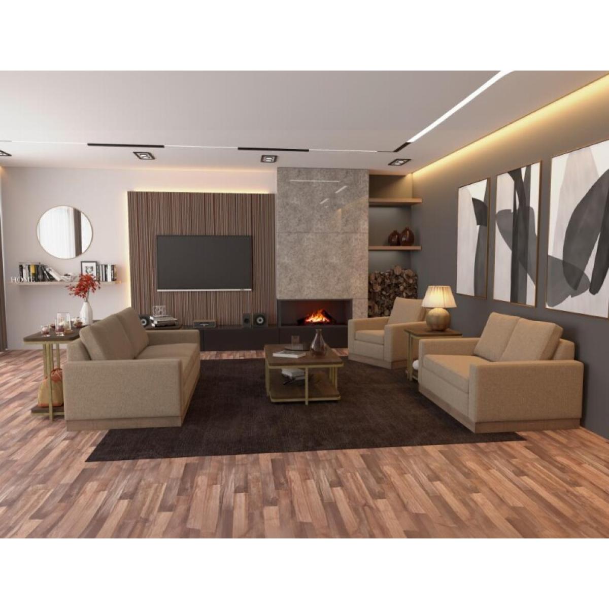 Wooden Frame & Base, Sofa - Georgia - Image 3