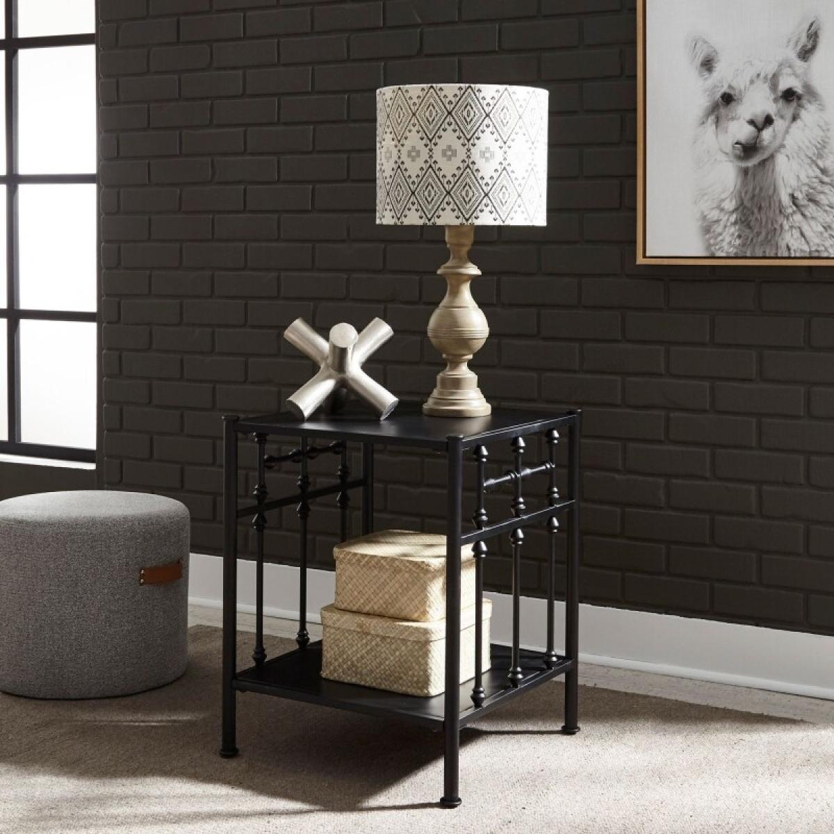 Vintage Series Open Night Stand - Black - Image 2
