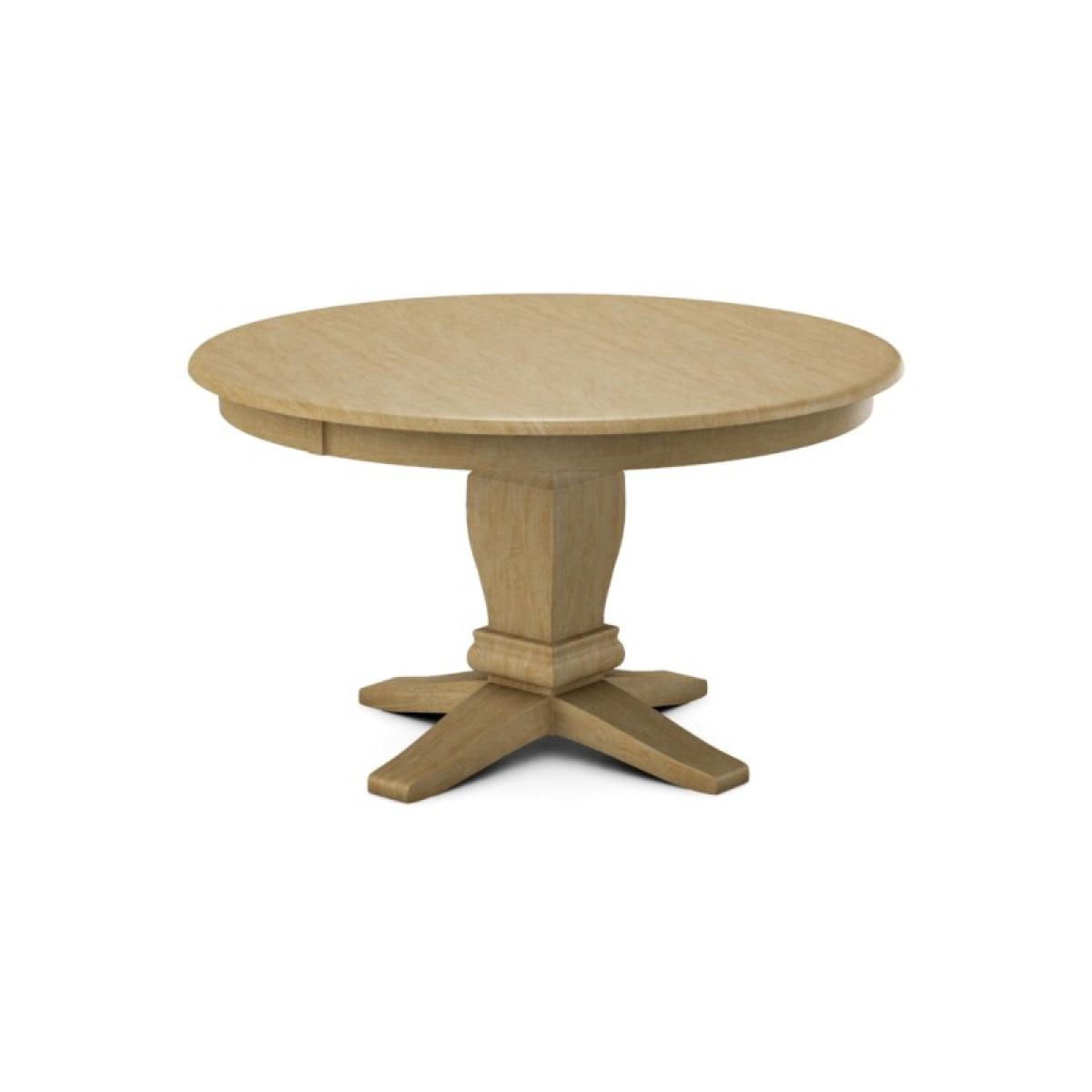 Build Your Own Pedestal Table w/ 52" Round Tabletop w/Reverse Bevel Edge - Image 9