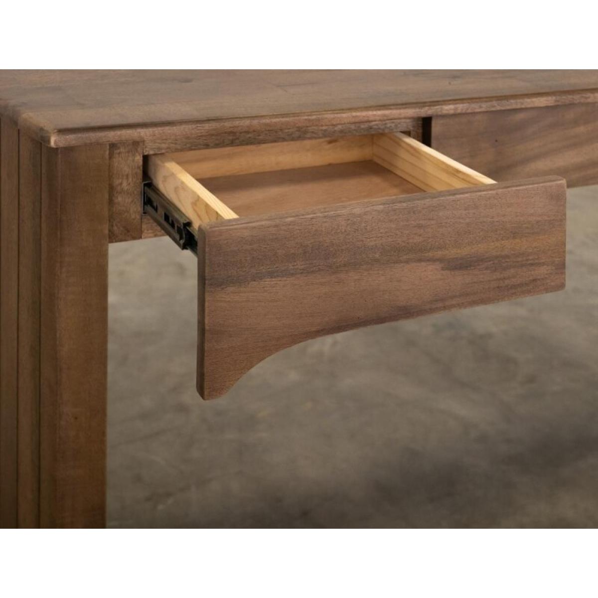 3 Drawer, Desk - Mezquite - Image 6