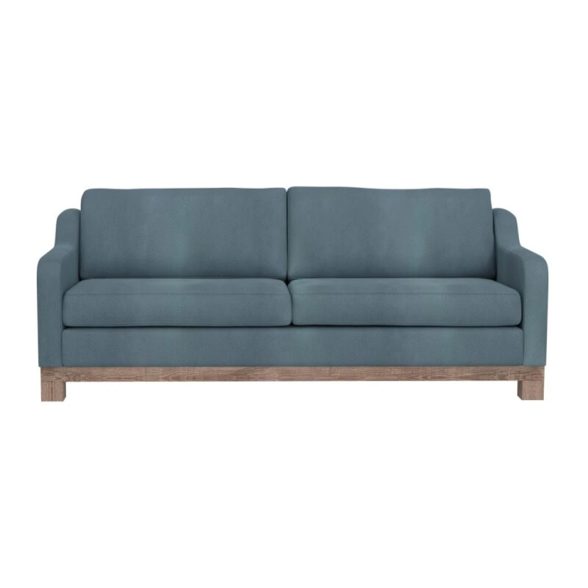 Samba Wooden Frame & Base, Two-Cushion Sofa - Image 2