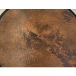 Copper Top & Iron Base Cocktail Table - Blackburn - Image 5