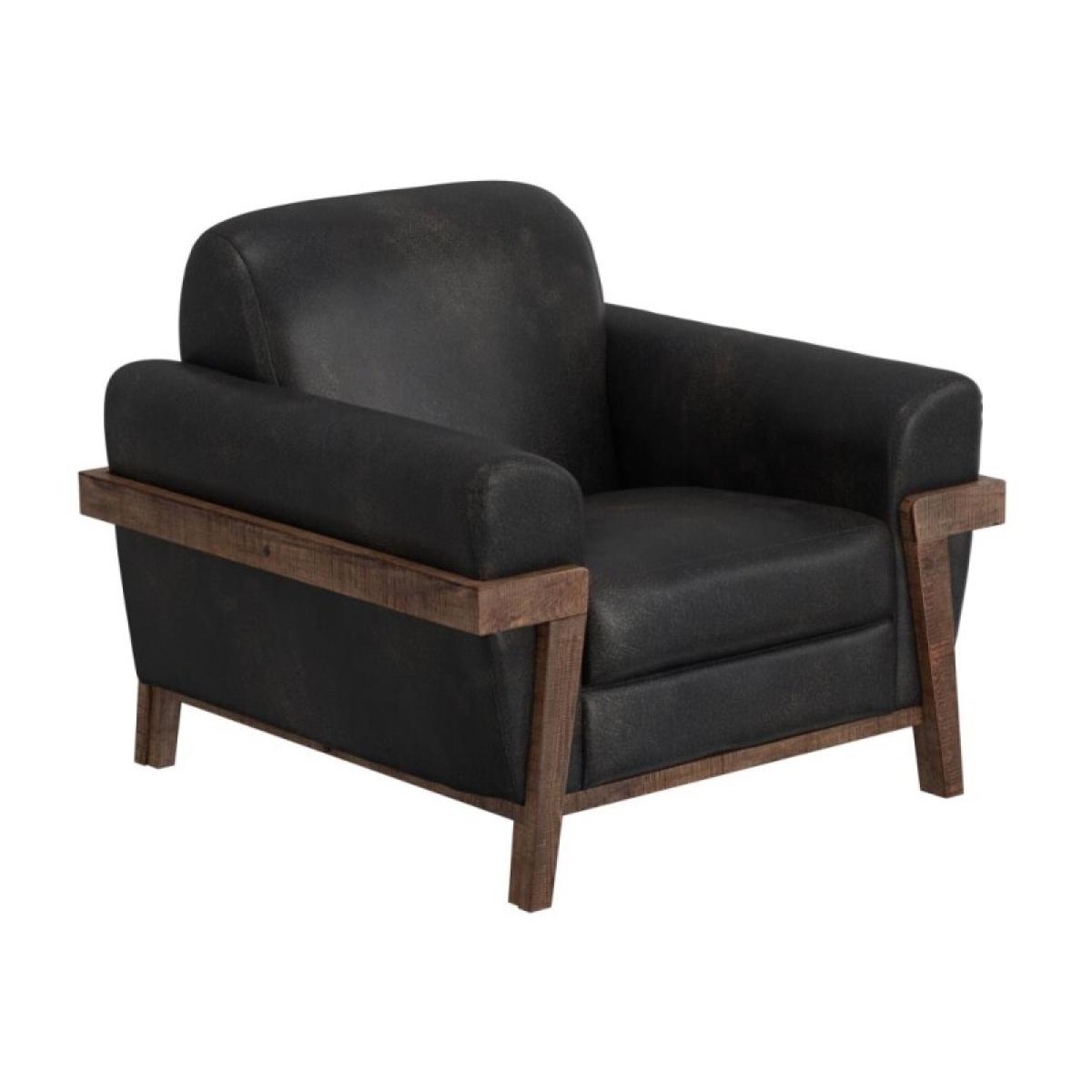 189106990690b9a93f094c4fdc6cd5aa Wooden Frame & Base, Armchair - Loft Brown - Image 1