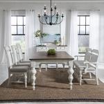 River Place 6 Piece Rectangular Table Set