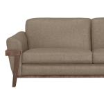 Wooden Frame & Base, Loveseat - Loft Brown - Image 7