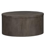 Modern Farmhouse Drum Cocktail Table - Image 4