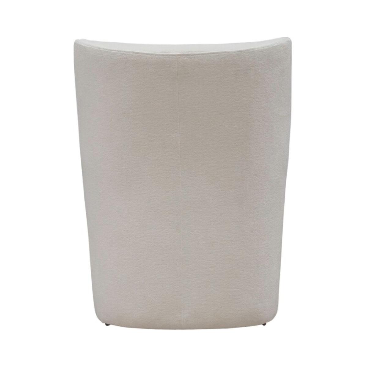 Accent Dining Chair w/ Casters - Ivory - Image 8