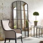 Amiel Large Arch Mirror, Bronze - Image 5