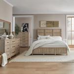 Proximity Place Queen Panel Bed, Dresser & Mirror, Chest