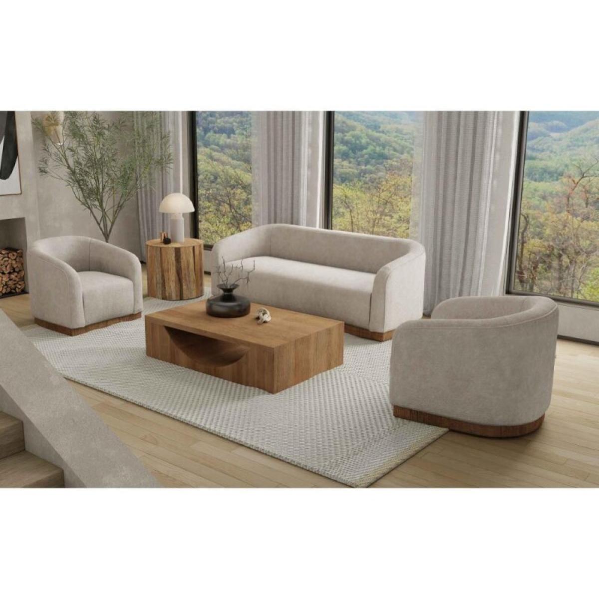 Suomi Wooden Frame & Base, Loveseat - Image 3