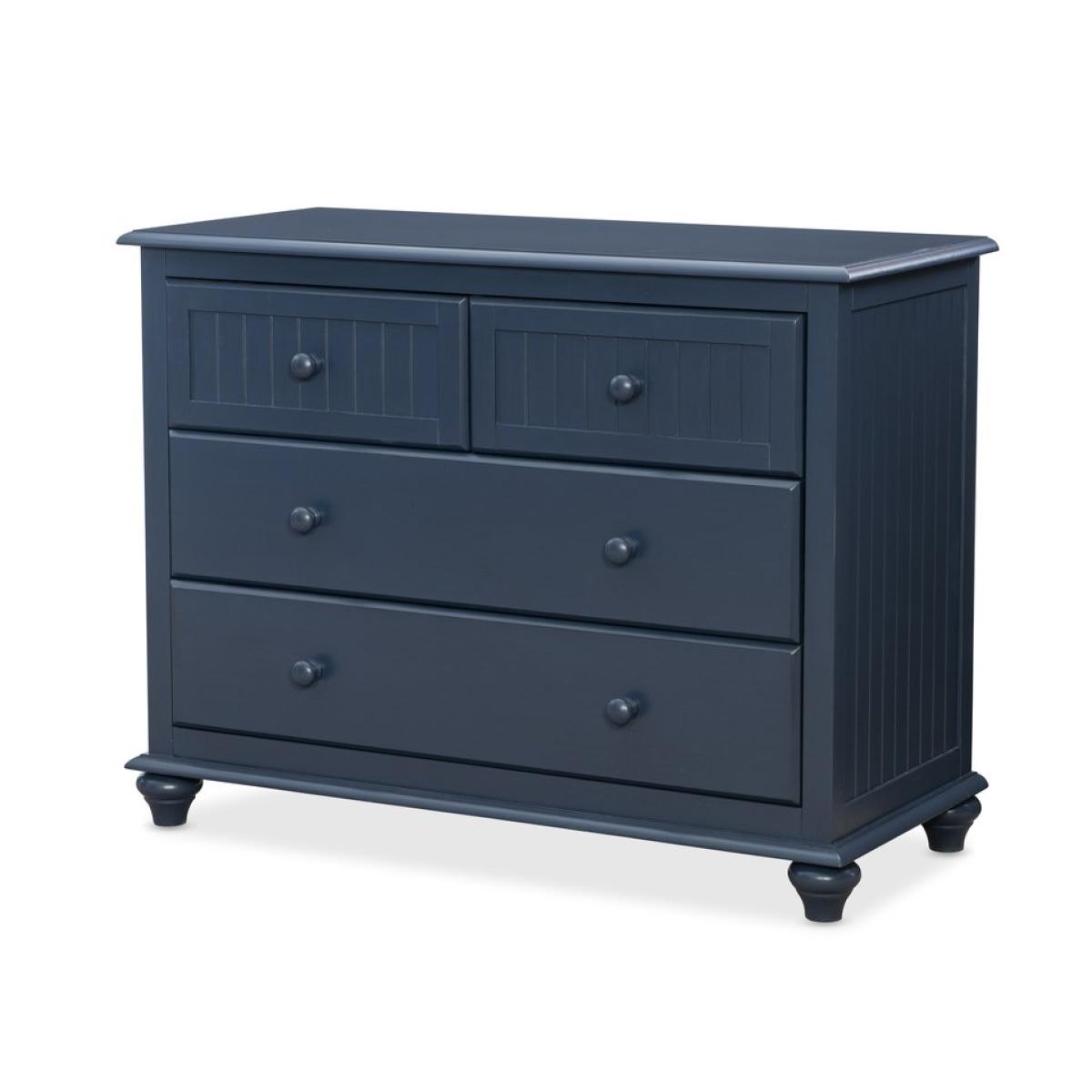 Cottage Bedroom - 4 Drawer Chest in Denim - Image 2