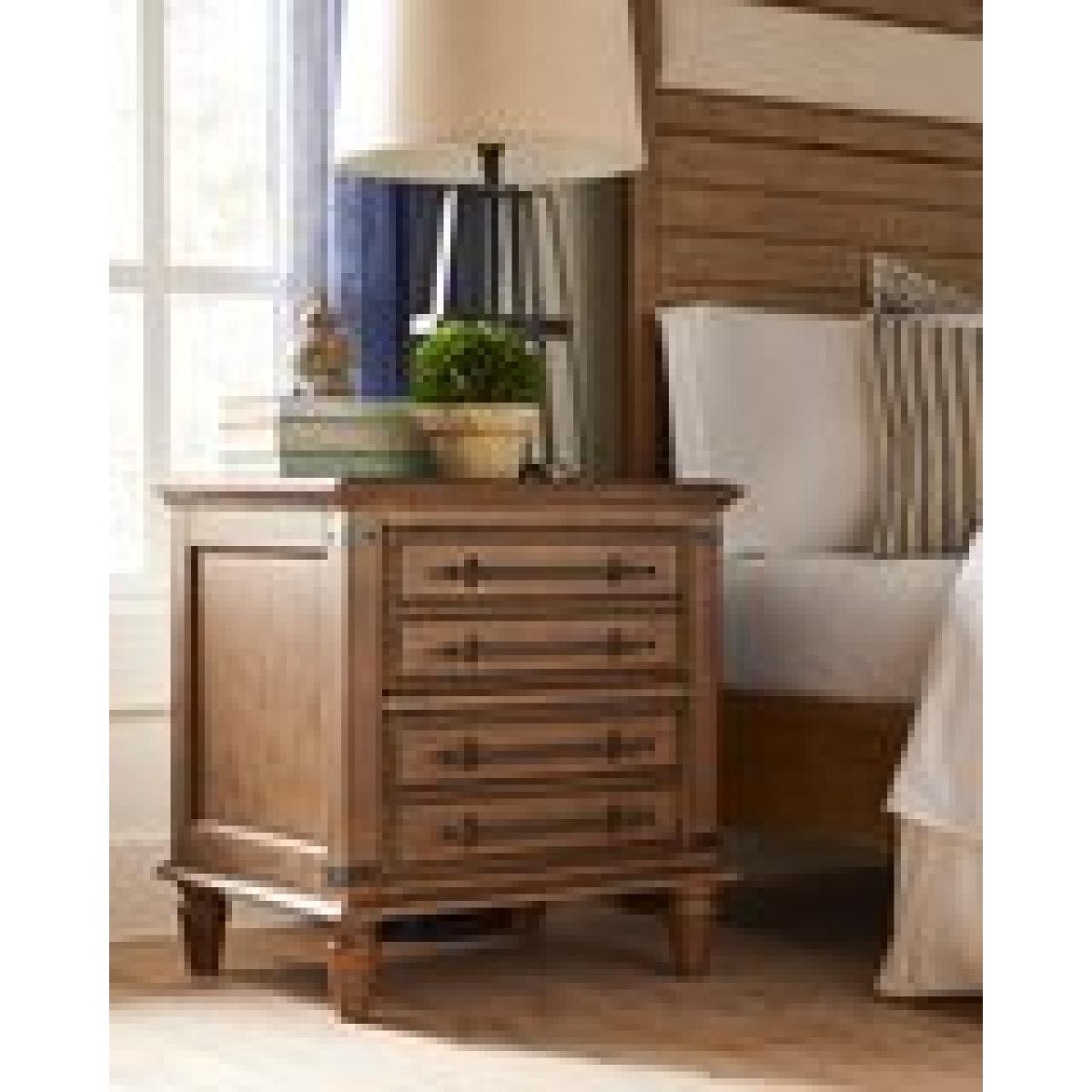 Farmhouse Chic Collection - Nightstand in Bourbon - Image 4