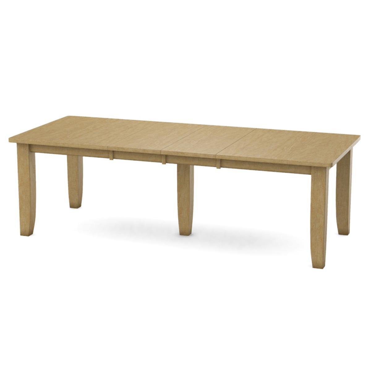 Farmhouse Solid Thick Table Top w/Shaker Legs (Set of 5) - T-53B - Image 25