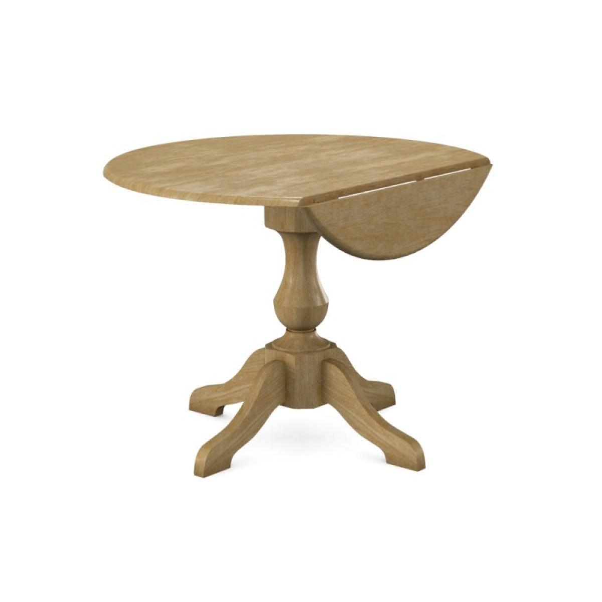 Build Your Own Pedestal Table w/ 42"Dropleaf Top - Image 9