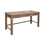 3 Drawer Desk - Natural Parota - Image 10
