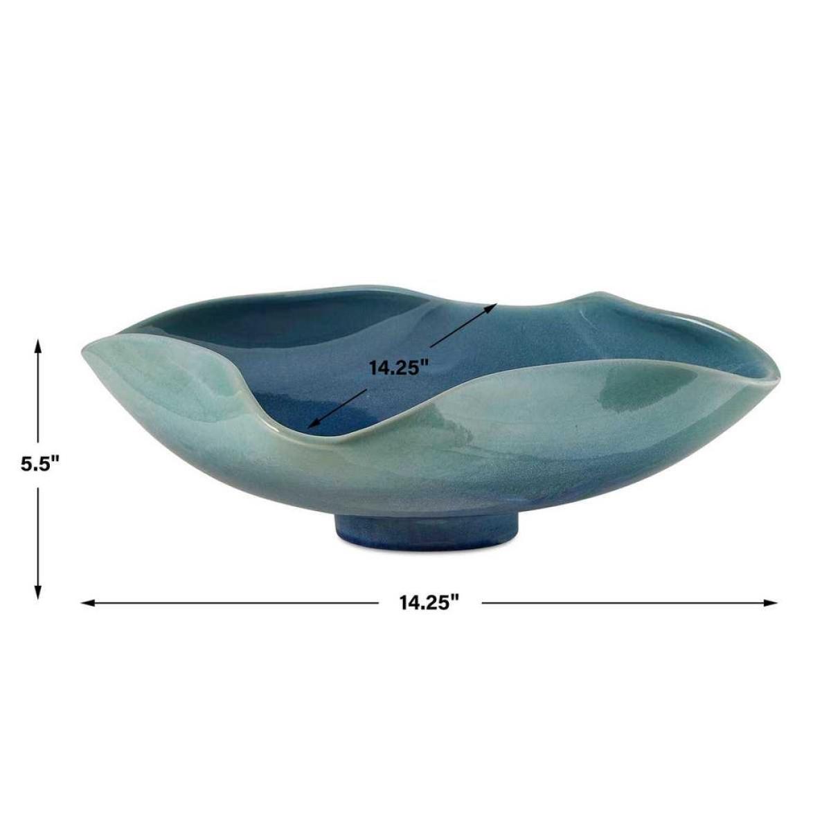 Blue Lagoon Indoor-outdoor Bowl - Image 9