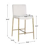 Ascend Counter Stool, White - Image 11