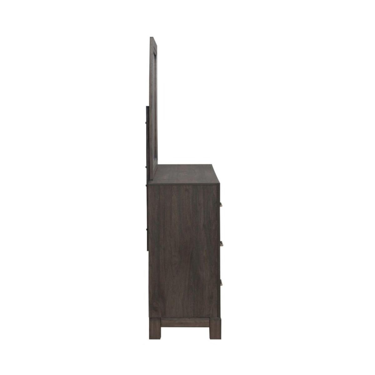 Modern Edge Dresser & Mirror - Image 5