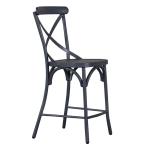 X Back Counter Chair- Navy - Image 3