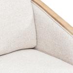 Nora Uph Swivel Accent Chair - Light Brown - Image 8