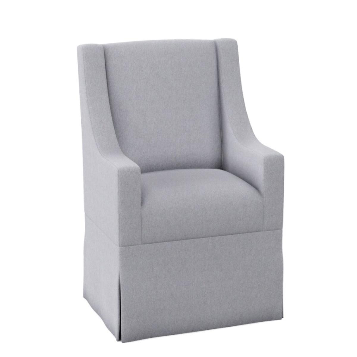 Slope Arm Slip Cover Chair - Image 3