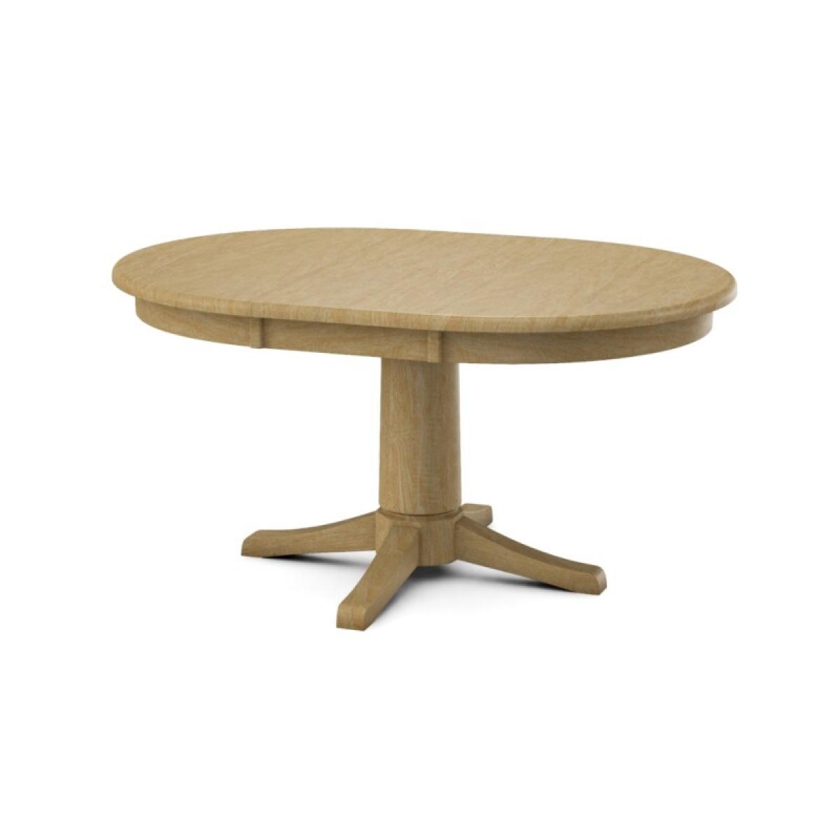Build Your Own Pedestal Table w/42" x 60" Butterfly Leaf Extension Tabletop w/ Hall Bullnose Edge - Image 25