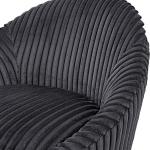 Crue Swivel Chair, Gunmetal - Image 8