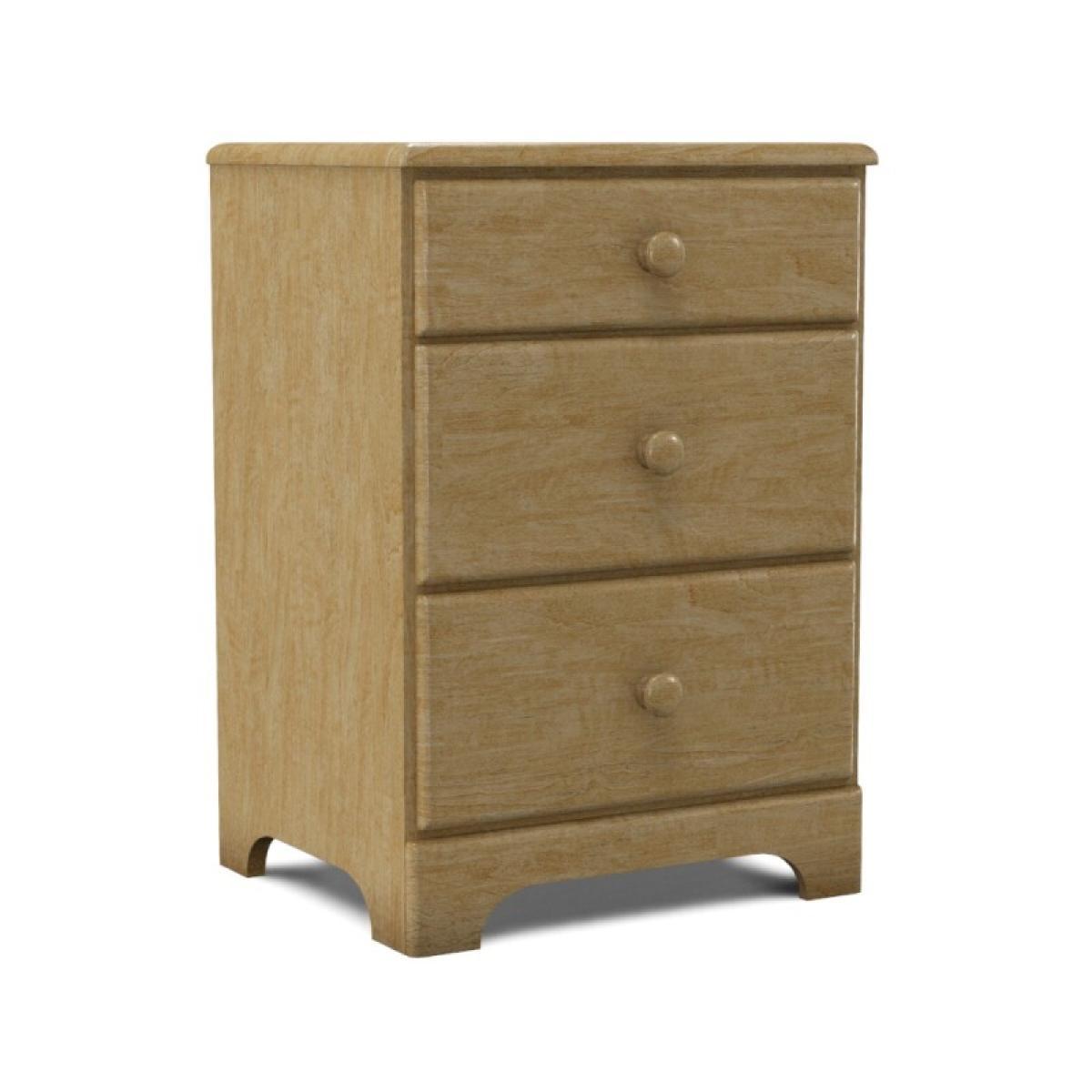 1b6d18719a8b2d5c0f56e1545f2bcebf Jamestown 3-Drawer Night Stand - Image 1