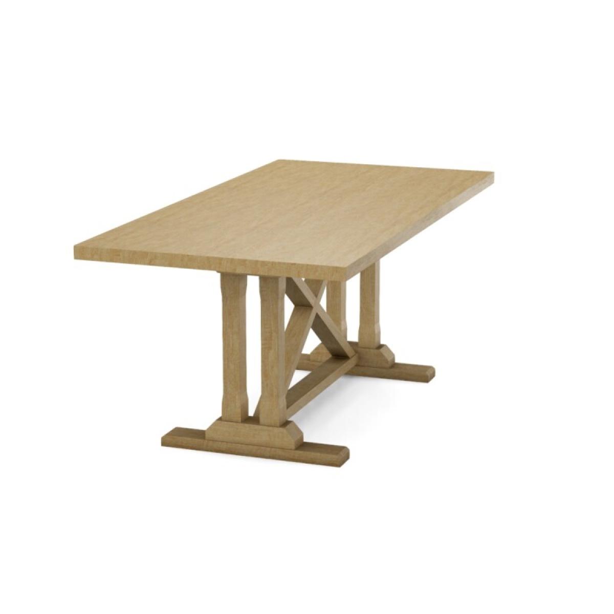 Alexa Trestle Solid Table Top and Base - T-17236TB - Image 34