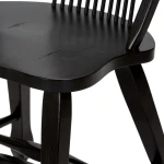 Treasures Sheaf Back Side Chair - Black - Image 9