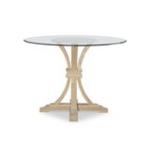 36" Flair Pedestal Base with 48" Glass Top - T-12B-36-GLASS - Image 4