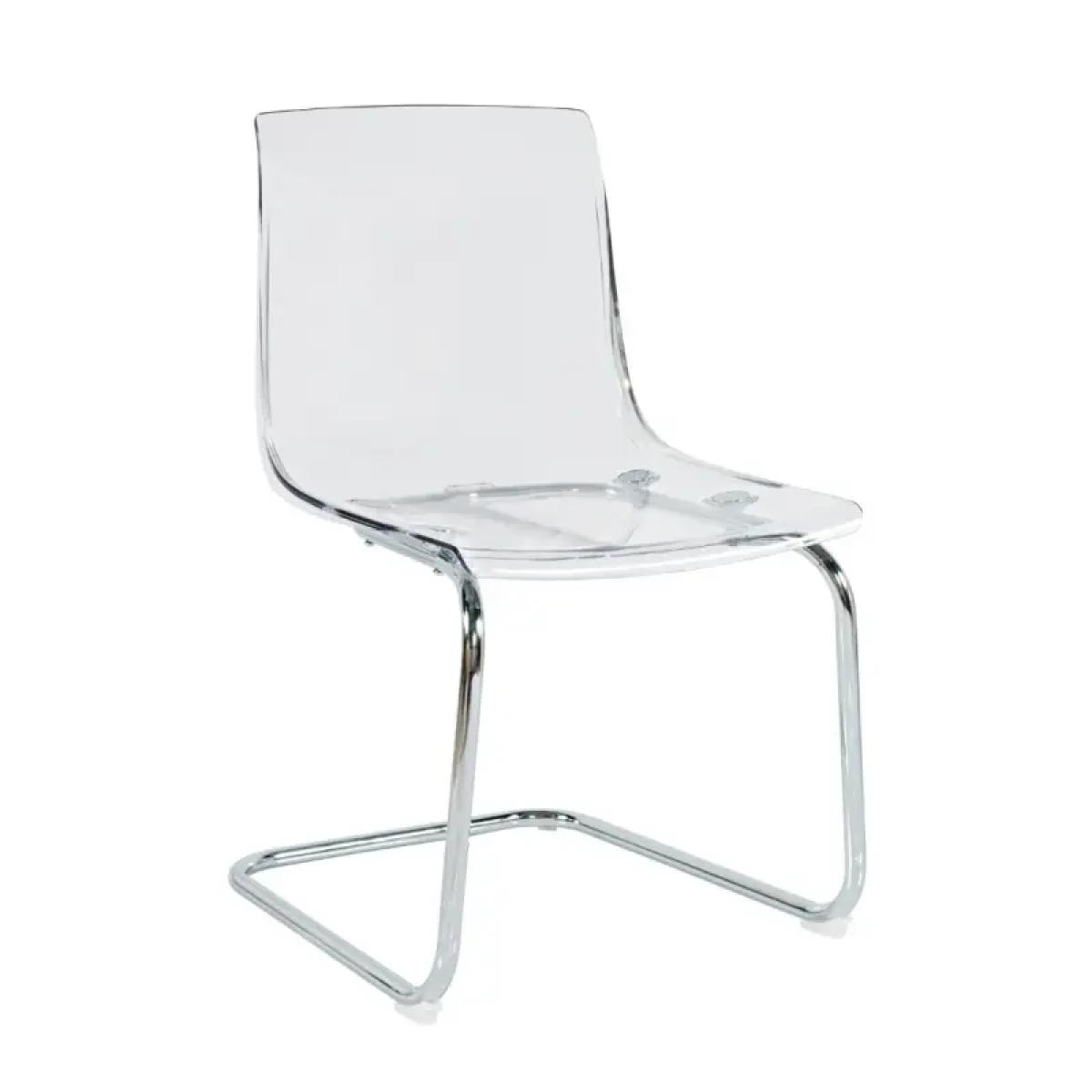 Clarity Transparent Dining Chair - Image 2