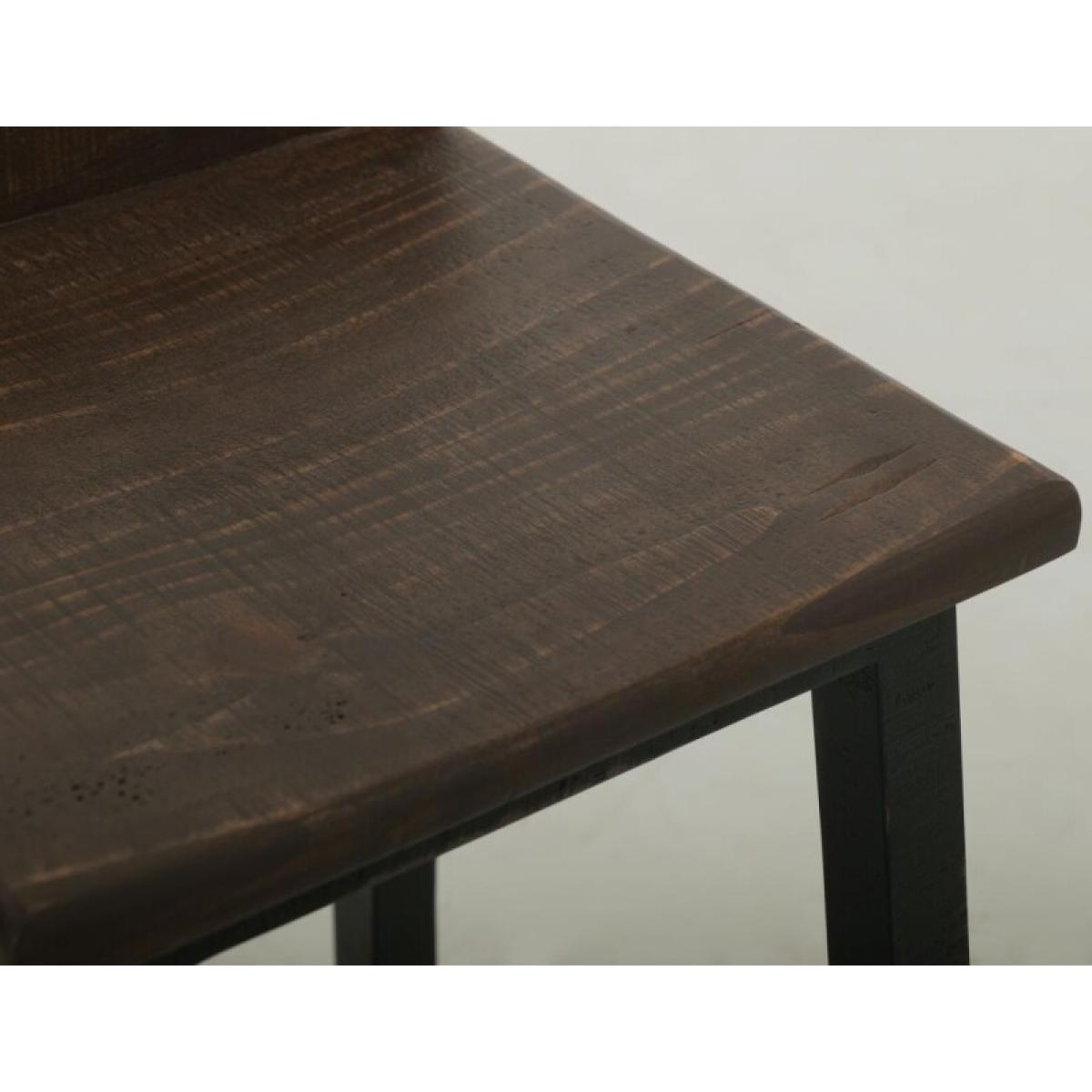 30" Wooden Stool - Pueblo - Image 8