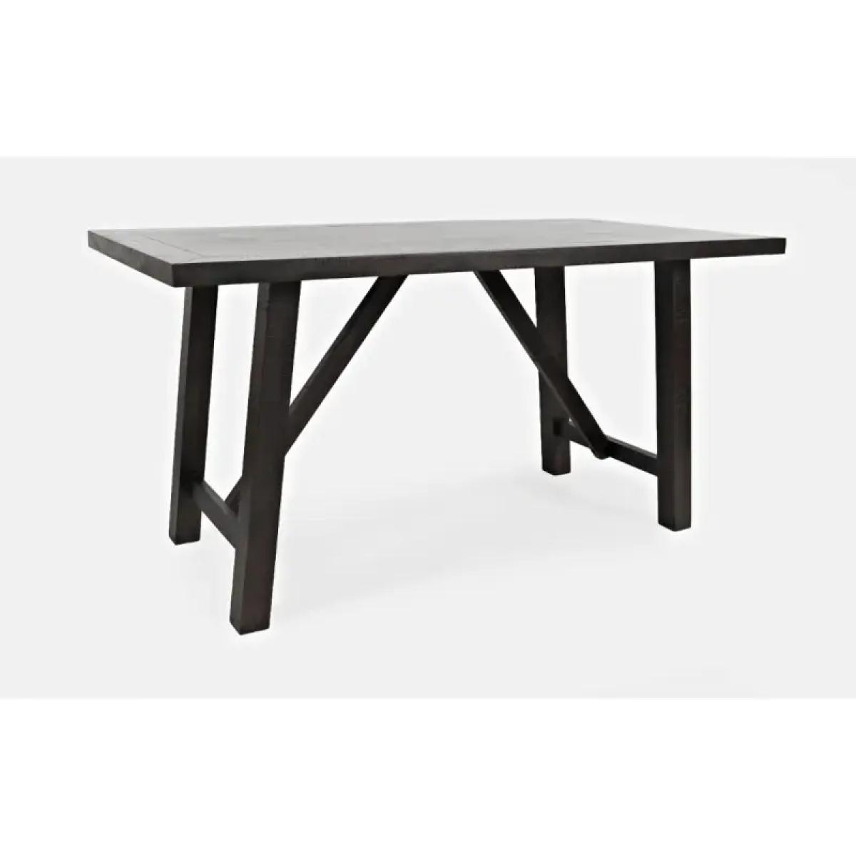 American Rustics Trestle Counter Table - Image 4