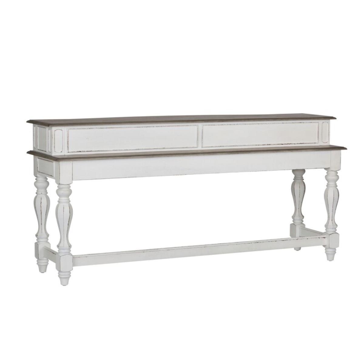 Magnolia Manor 4 Piece Console Set (1-Console 3-Stools) - Image 3