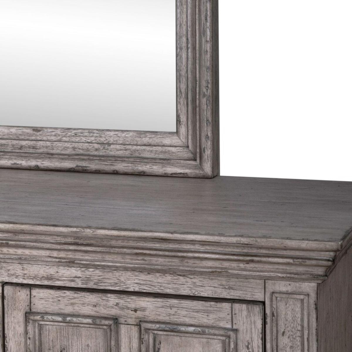 Big Valley Dresser & Mirror - Image 7