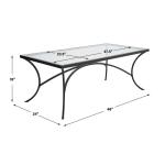 Alayna Coffee Table, Black - Image 11