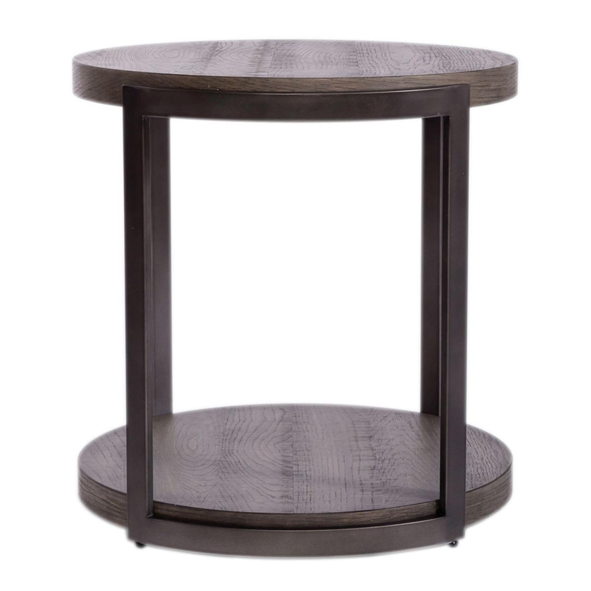 Modern View Round End Table - Image 4