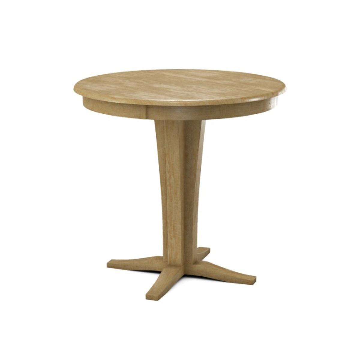 Build Your Own Pedestal Table w/ 36"H Verona Pub Pedestal for Solid Tops - Image 12