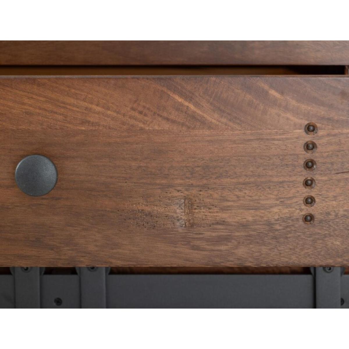 3 Drawer 4 Doors 2 Sliding Doors Wood Island - Parota - Image 10