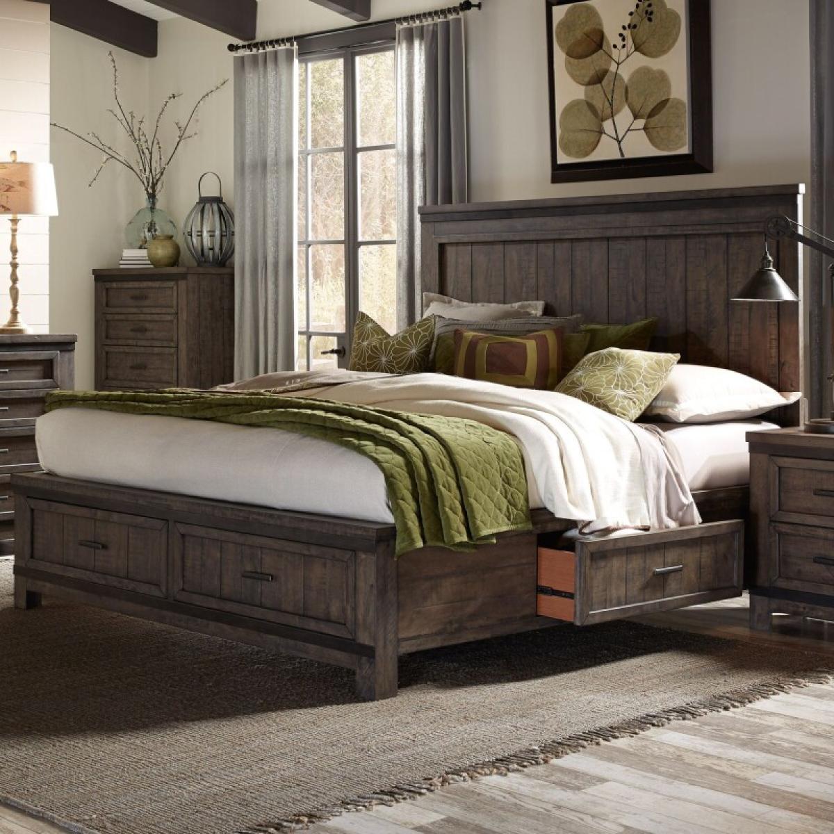 Thornwood Hills Queen Two Sided Storage Bed - Image 2
