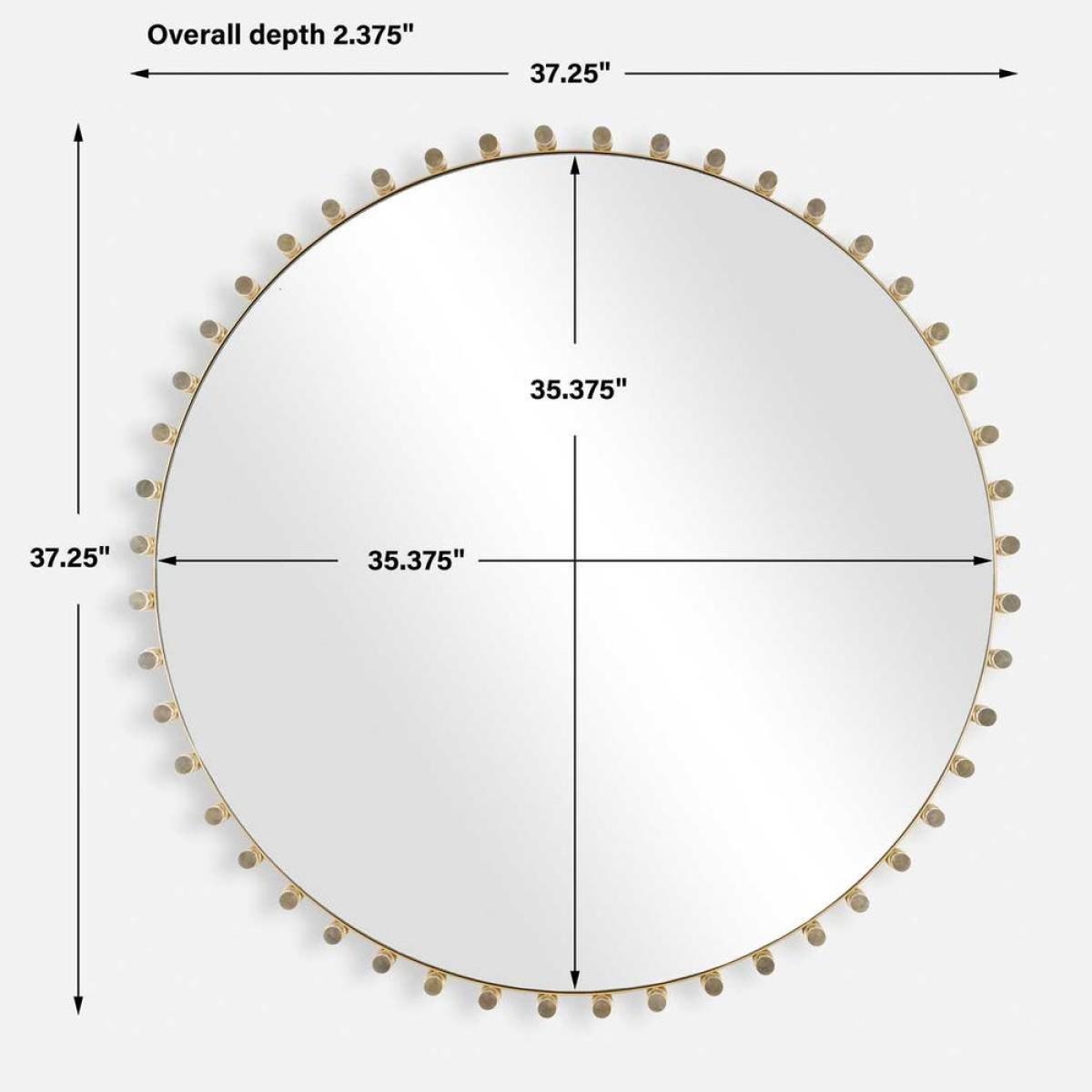 Avelyne Round Mirror - Image 7