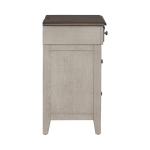 Ivy Hollow 3 Drawer Bedside Chest w/ Charging Station - Image 5