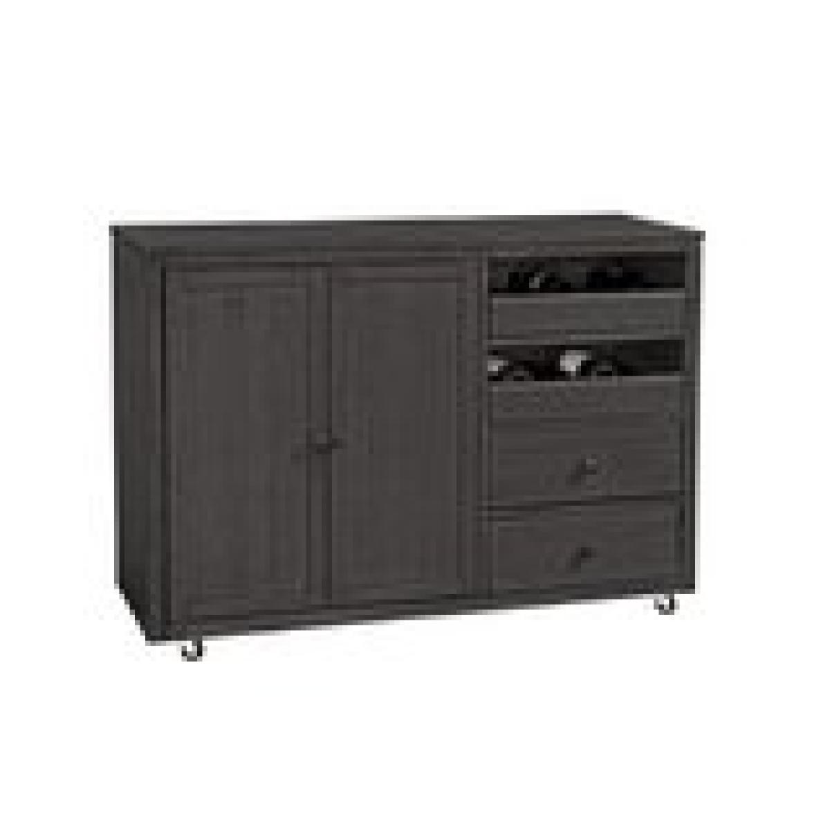 SoMa - Wine and Storage Cabinet in Coal - Image 6