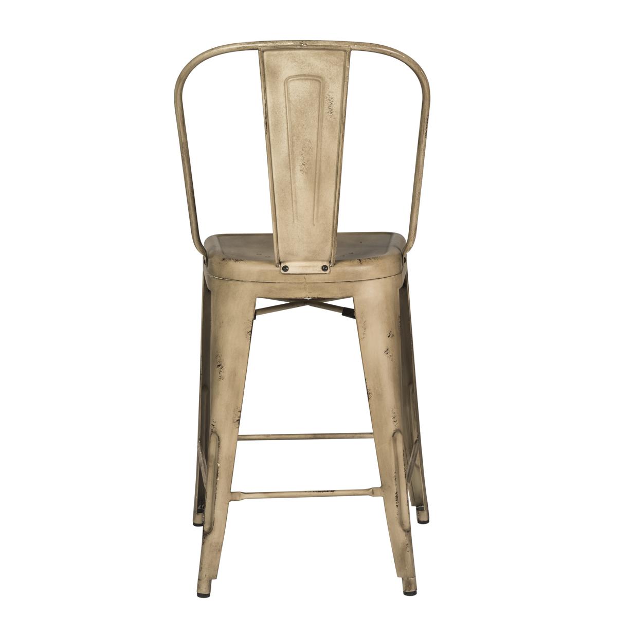 Bow Back Counter Chair - Vintage Cream (RTA) - Image 6