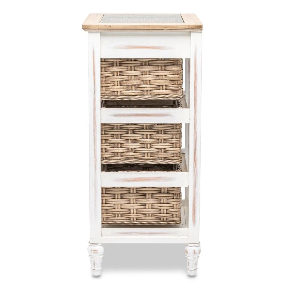 Island Breeze 3-basket Storage Cabinet - Image 5