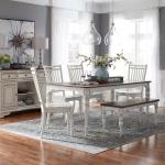 Magnolia Manor Opt 6 Piece Leg Table Set