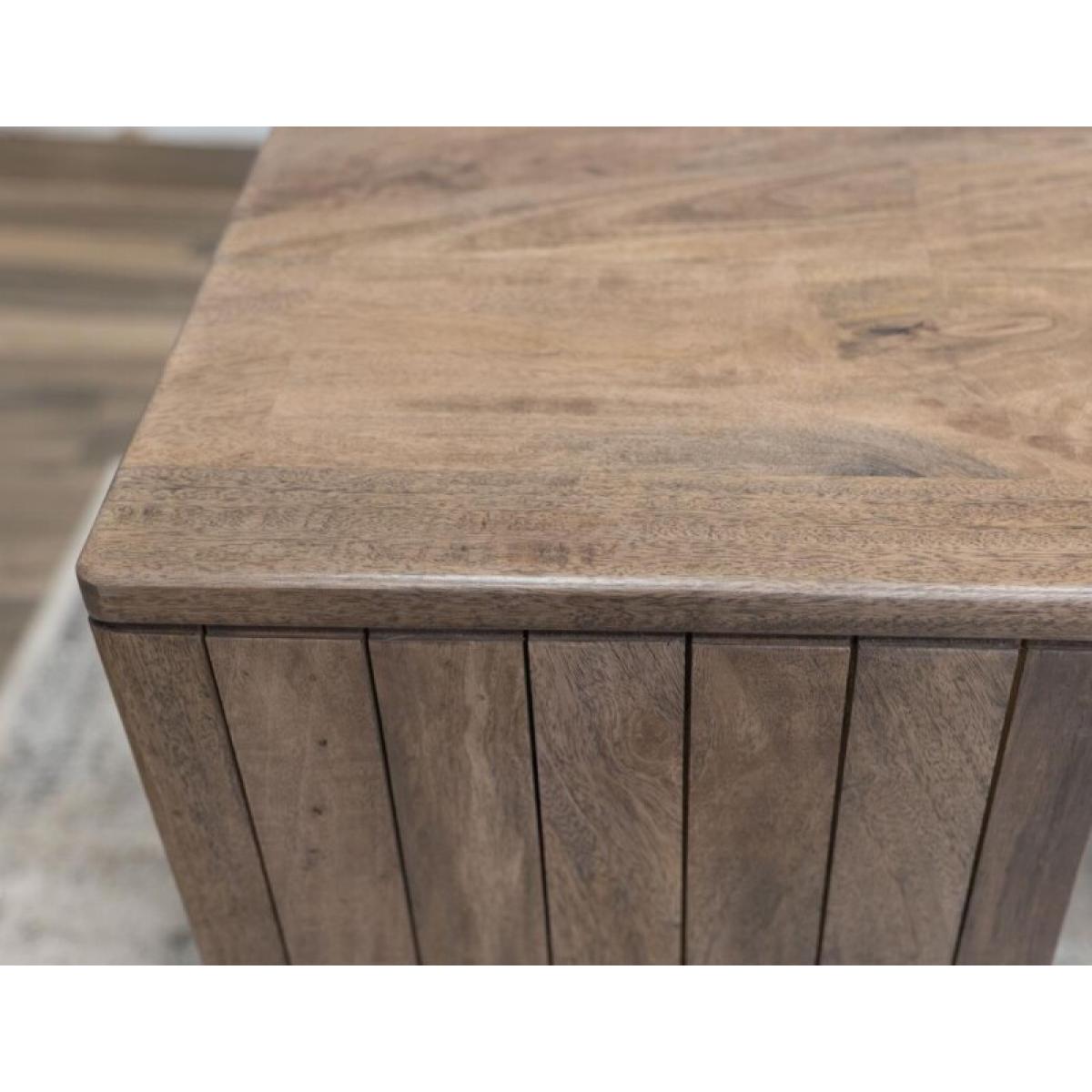 2 Drawer 4 Door Kitchen Island - Mezquite - Image 6